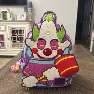 Loungefly Killer Klowns From Outer Space Glow In The Dark Backpack